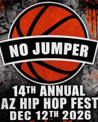 14th Annual A.P. Boo Live Arizona Hip Hop Festival — featuring No Jumper, December 12 2026, 9th & Jackson, Phoenix AZ